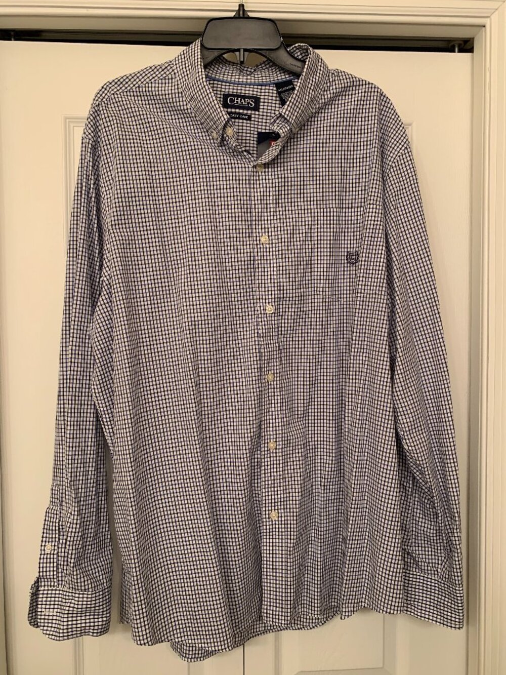 Chaps Men's Easy Care Stretch Poplin Shirt XXL